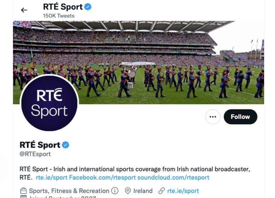 RTE
Twitter
World Cup