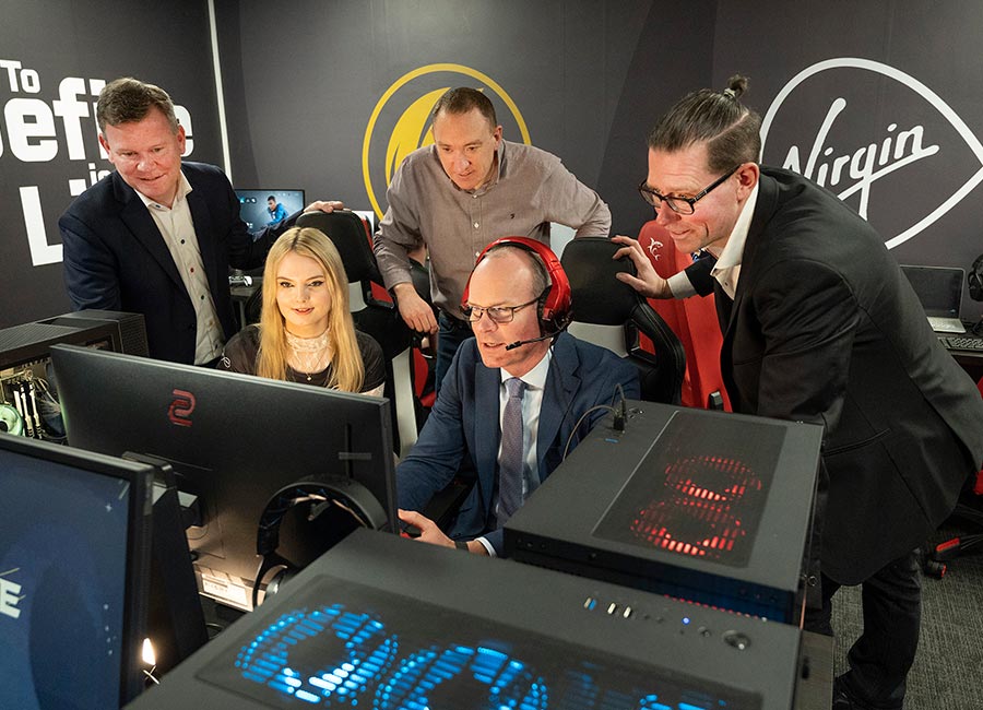Simon Coveney E-Sports