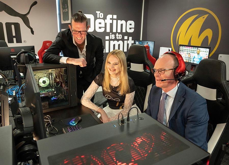 Simon Coveney E-Sports