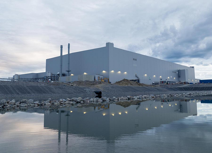 gigafactory
world’s greenest batteries