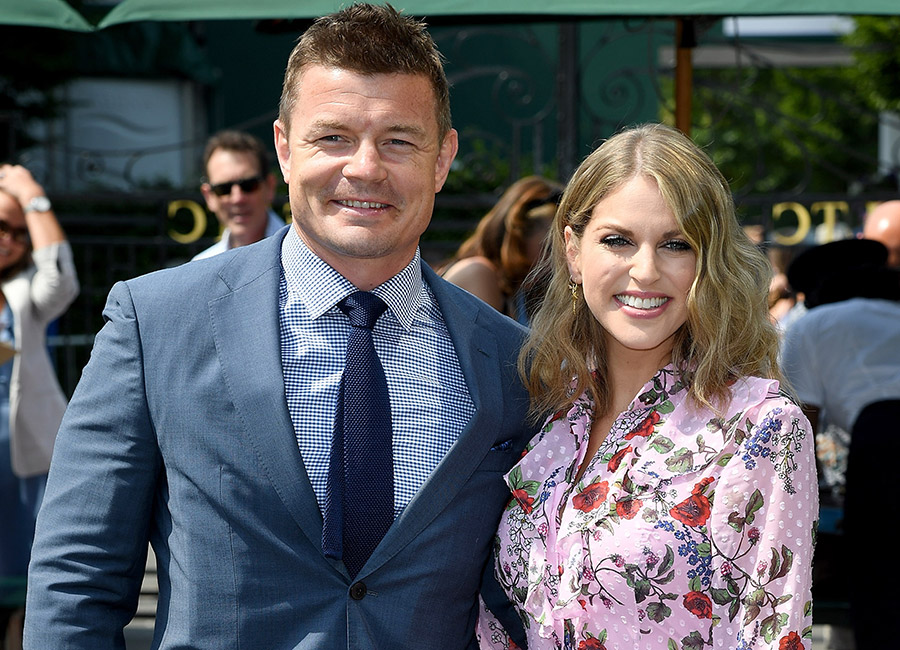 Brian O'Driscoll Amy Huberman