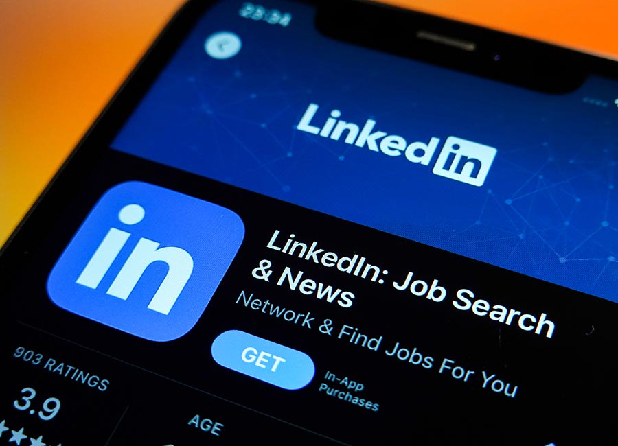 LinkedIn New job
