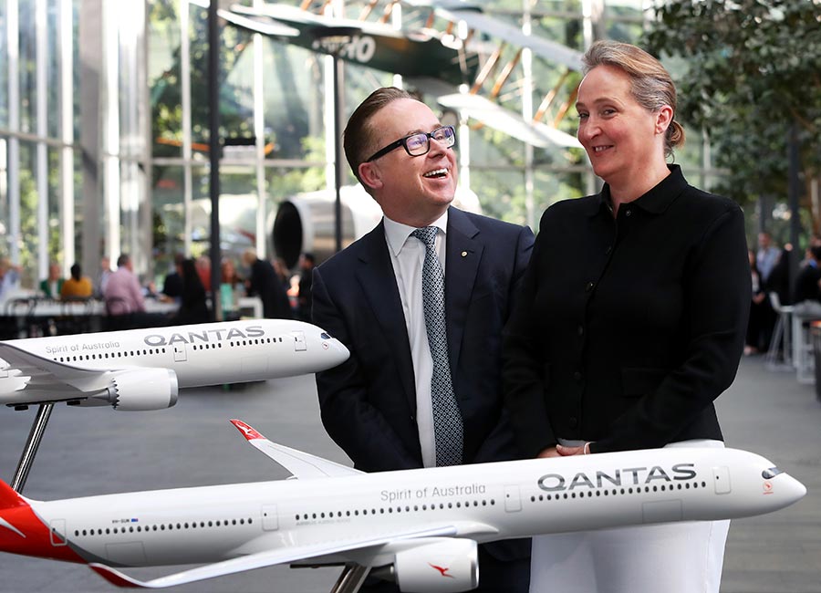 Qantas 
Pay off