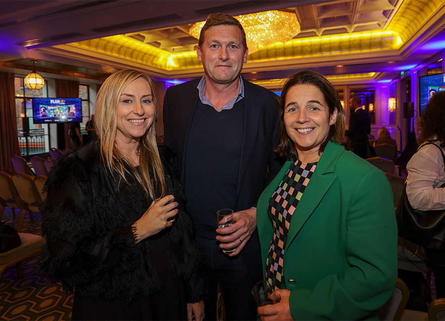 Sharon Murphy, David Field and Sarah O'Connor. Pic: Tom Honan