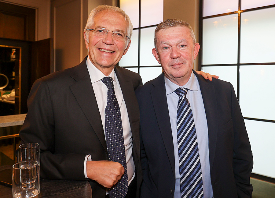 Paul Allen and Philip Nolan. Pic: Tom Honan