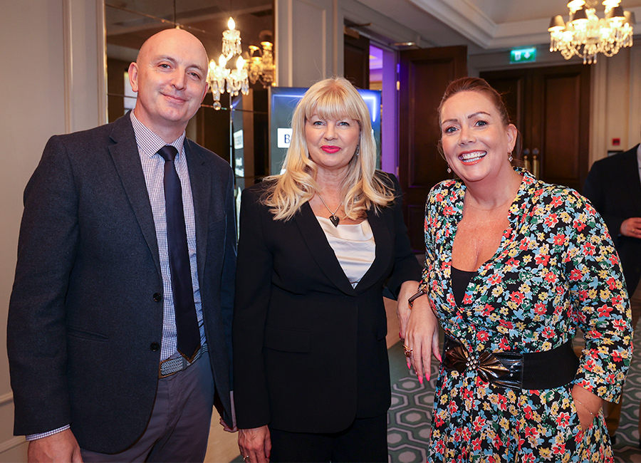 Karl Tracey, Lorraine Worth and Linda Maher. Pic: Tom Honan