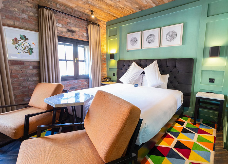 The penthouse at The Dean Hotel in Dublin. Pic: The Dean Hotel Group