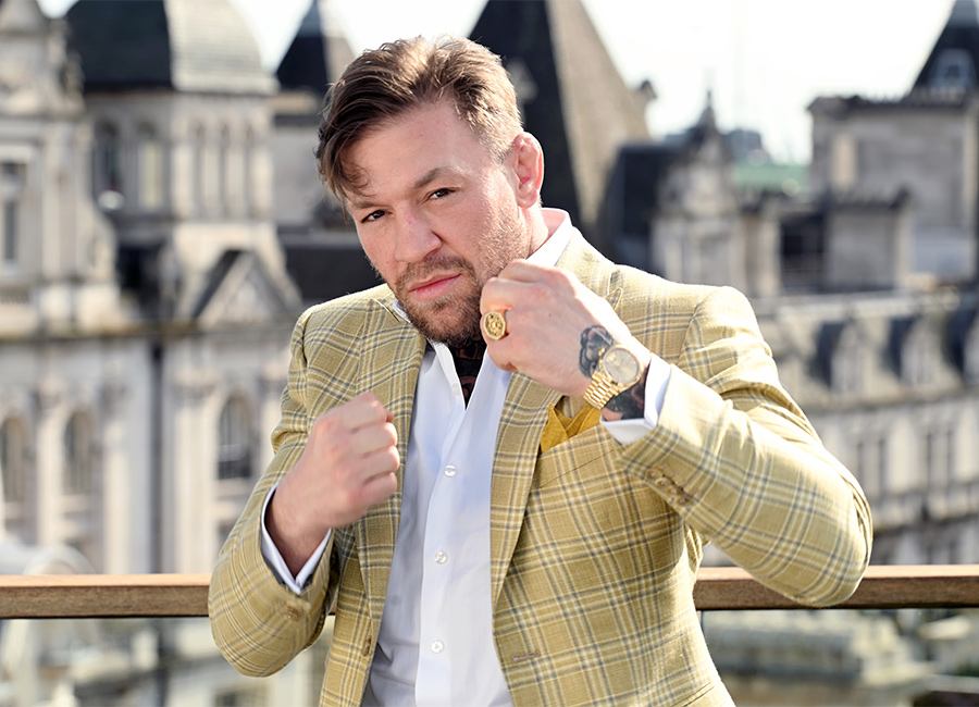 Conor McGregor. Pic: Kate Green/Getty Images for Prime Video UK