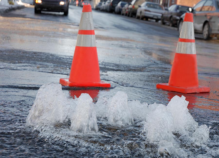 water
leaks

