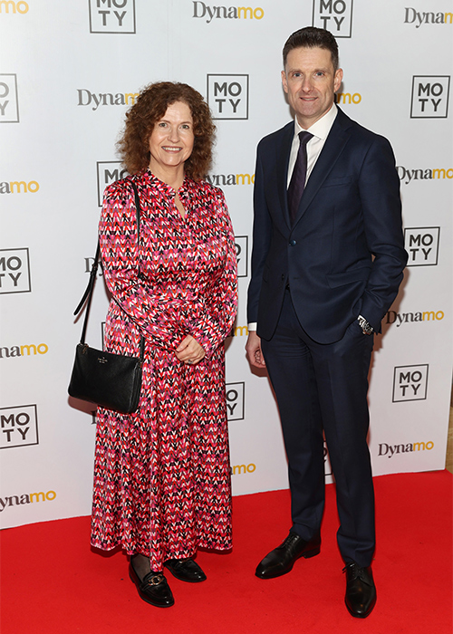 Suzanne Lloyd and Stephen Jackson. Pic: Brian McEvoy