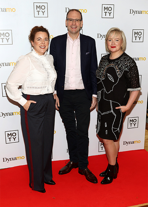 Roisin O'Reilly, Chris Doyle and Kiela Brodigan. Pic: Brian McEvoy