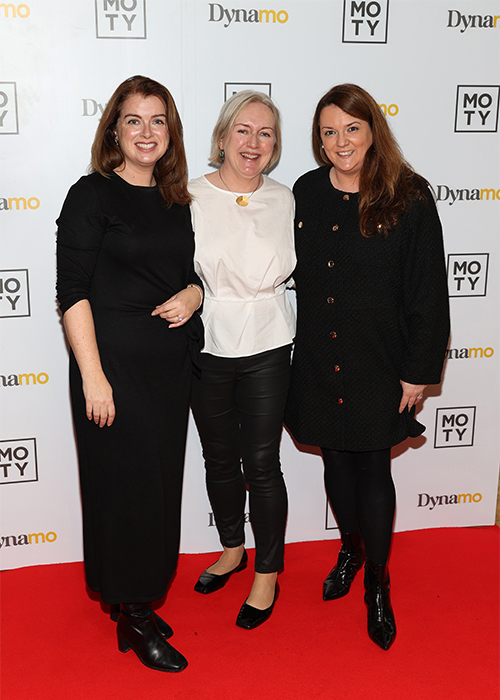 Christine O'Brien, Aileen Donoghue and Aisling O'Hara. Pic: Brian McEvoy