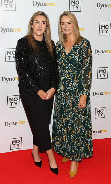 Caroline Hyde and Dee Cunniam. Pic: Brian McEvoy