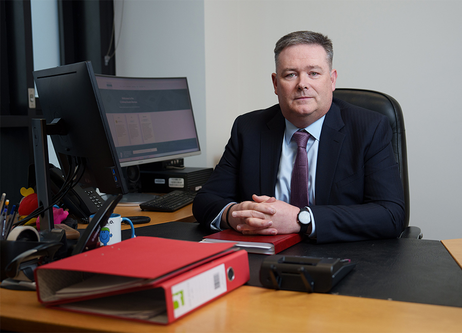 CAB’s Detective Chief Superintendent Michael Gubbins