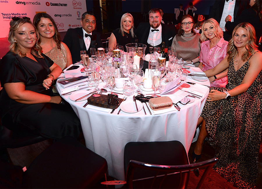The Virgin Media team at the Media Awards 2025 at The Mansion House in Dublin. Pic: Justin Farrelly