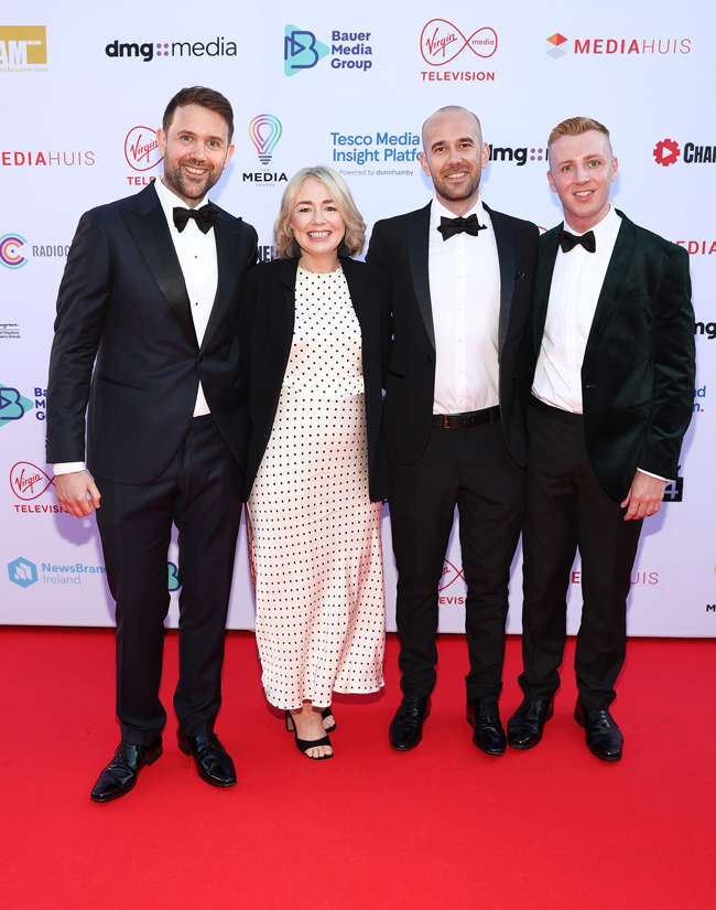 The Media Awards, sponsored by Virgin Media Television and dmg media, at The Mansion House, Dublin. Pic: Brian McEvoy